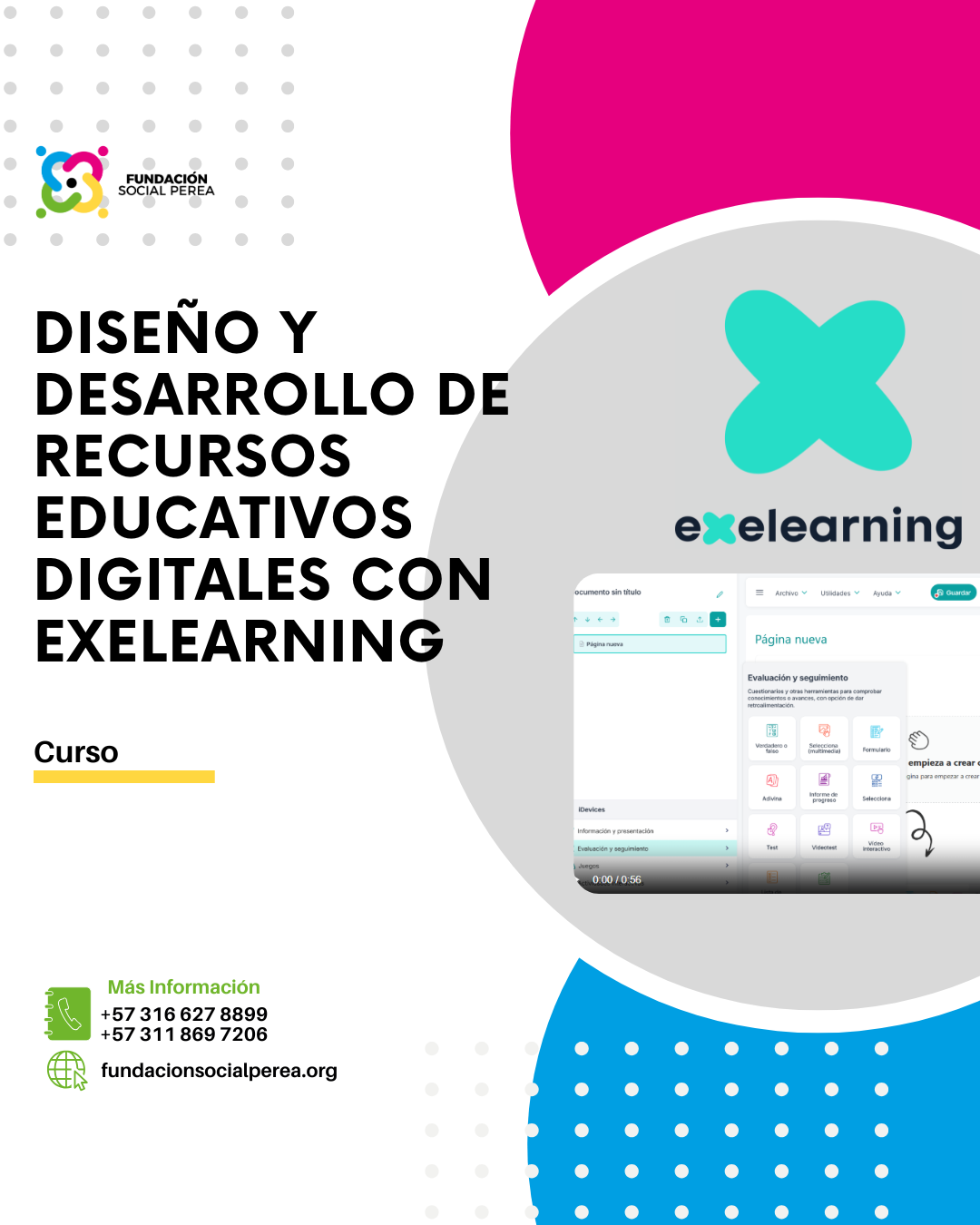 Diseño y Desarrollo de Recursos Educativos Digitales con EXELEARNING.